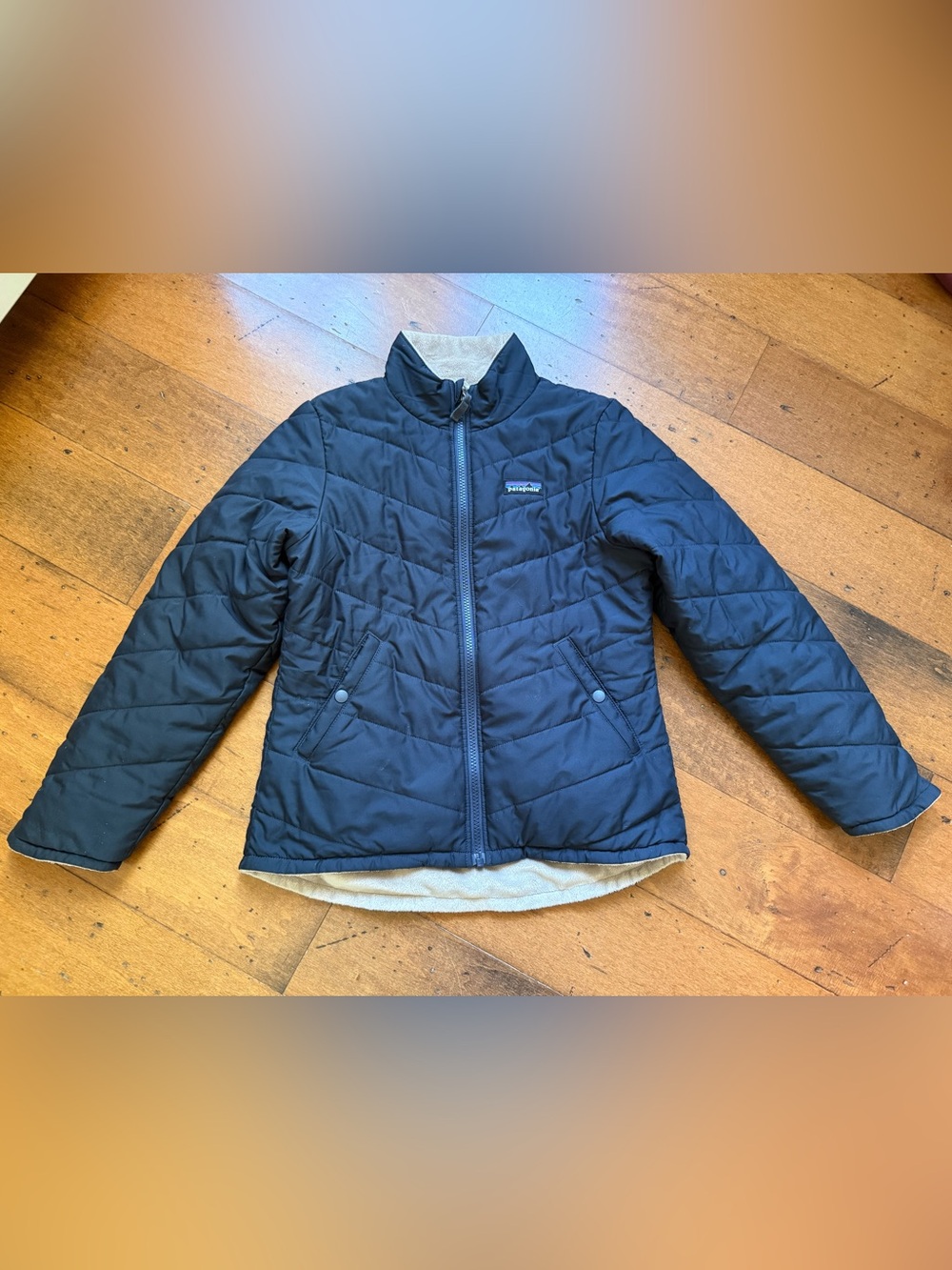 Patagonia Kids Reversible Quilted Puffer Jacket